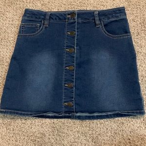 Cat and Jack Jean skirt
